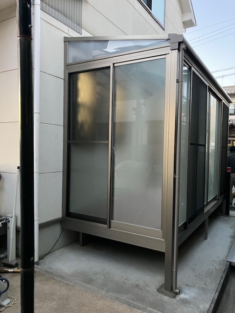 サンルームを設置し、“使える空間”へ
天候に左右されない快適な家事スペースが誕生しました！