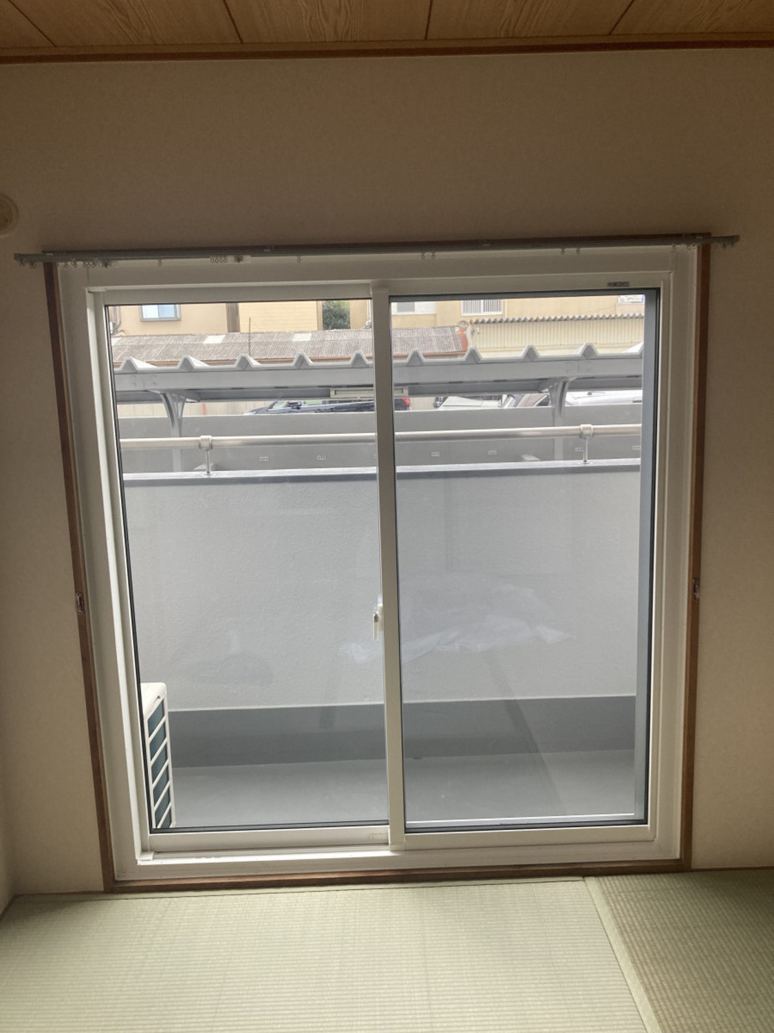 マンションの窓取替しました